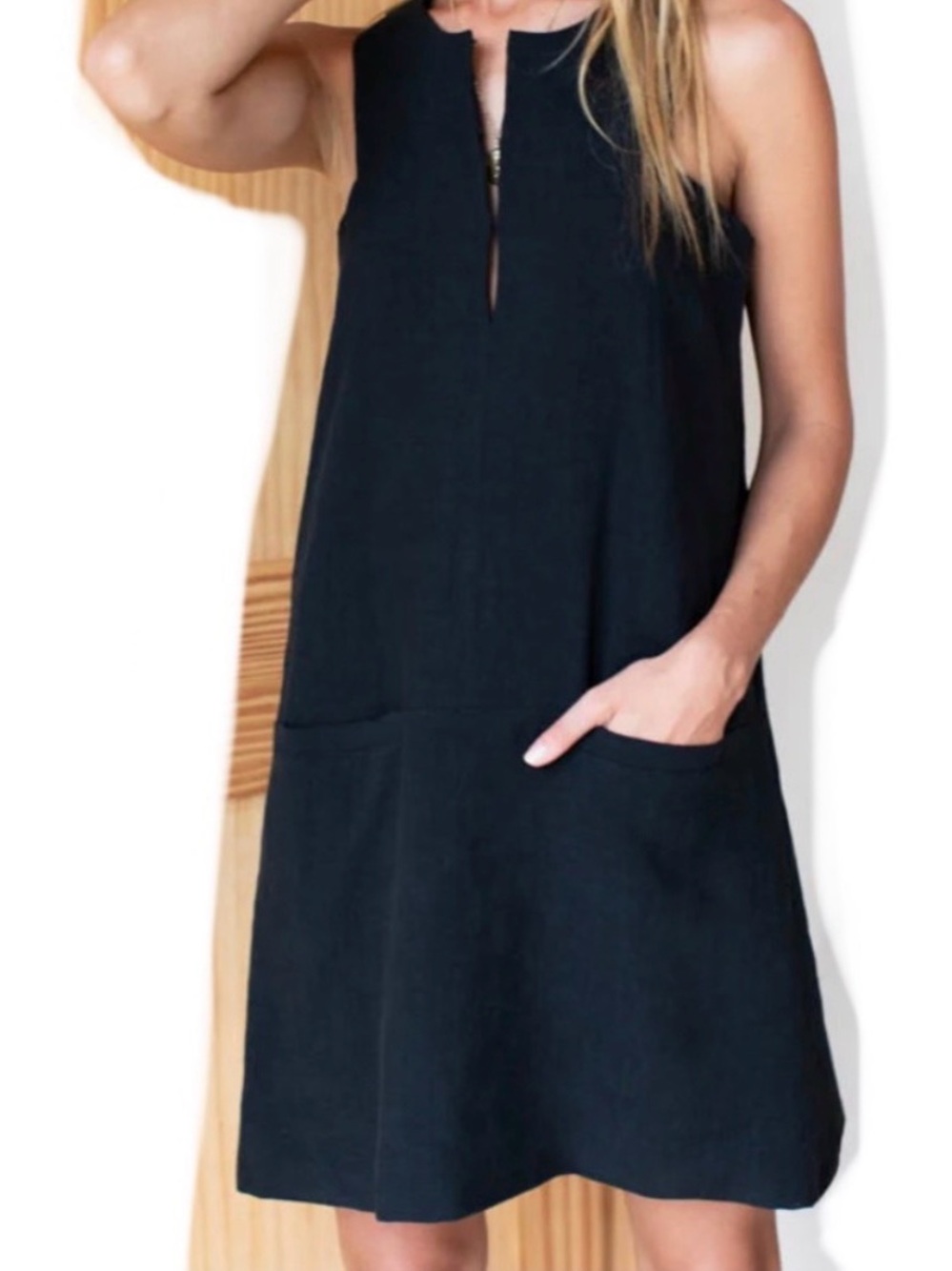 Emerson Fry Mod Dress Black A-Line Mini Dress